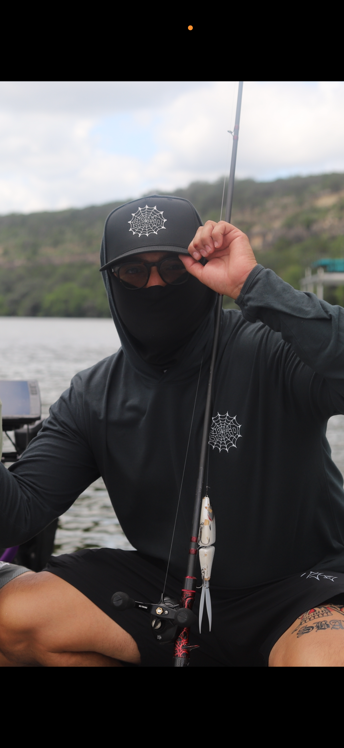 Built in the Web Hooded Shirt